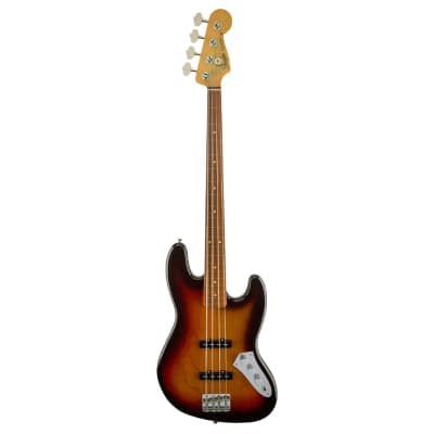 Used Fender Jaco Pastorius Jazz Bass - 3-Color Sunburst w/ Pau Ferro FB image 2