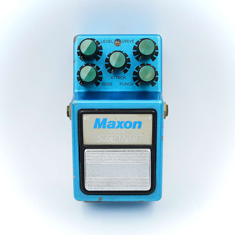 Maxon SM-9 Super Metal Made in Japan Guitar Effect Pedal 461501