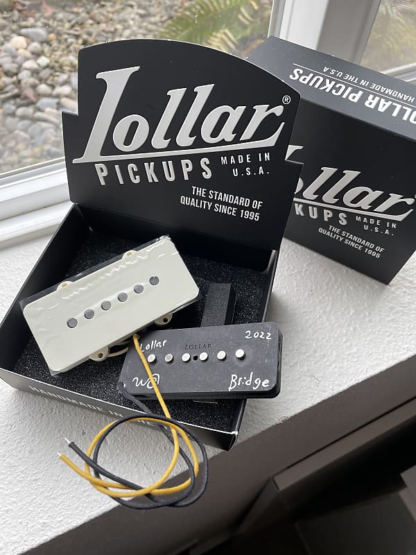Lollar Jazzmaster Pickup Set 2022 Parchment Reverb
