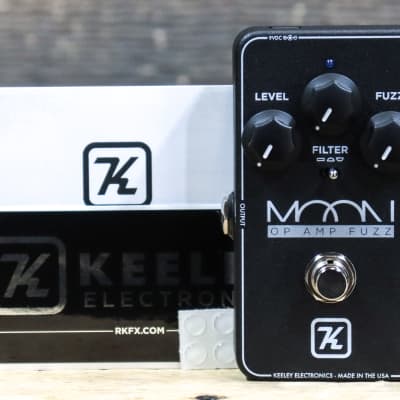 Keeley Electronics Moon Op Amp Fuzz Refined Filter Controls Fuzz Effect Pedal image 9