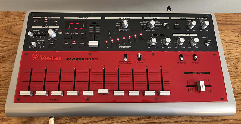 Vestax Faderboard - Rare - Korg Electribe engine