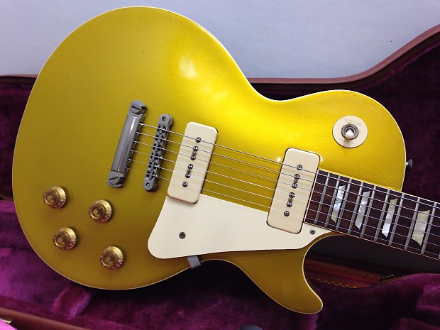 希少 Navigator ESP Les Paul Gold Top P90 Navigator ESP Les Paul Goldtop MIJ Lacquer Made in Japan