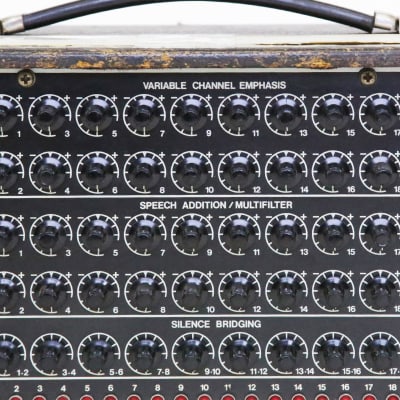 1977 Sennheiser VSM201 Vocoder 20-Band Analog Voice Synthesizer Rare Vocal Microphone Mic Effect Synth Used by Daft Punk image 5