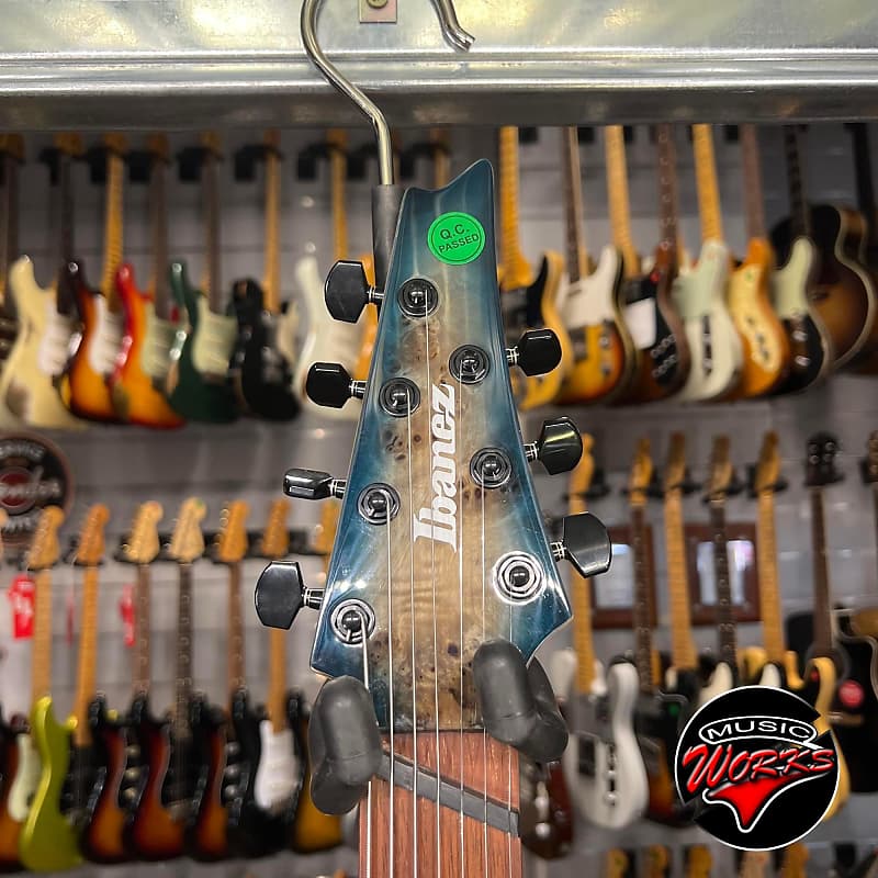 Ibanez Rgms7 Pb Cbs Cosmic Blue Sunburst 7 | Reverb