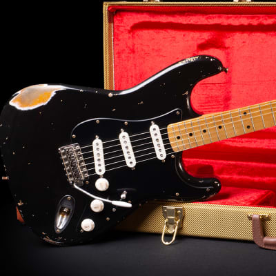 My dream partcaster Stratocaster tribute Gilmour 2023 - Black image 2