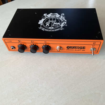 Orange Pedal Baby 100 100-Watt Power Amplifier 2019 - Present - Orange image 4
