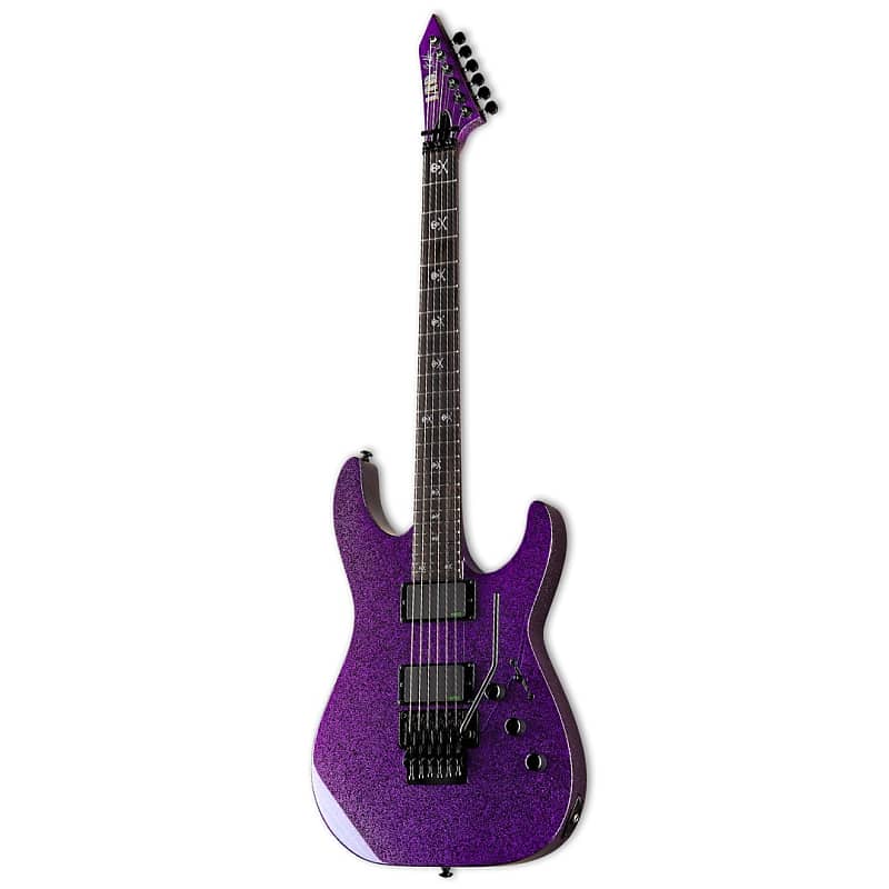 ESP LTD KH-602 Kirk Hammett Signature Electric Guitar with Hardcase - Purple Sparkle image 1