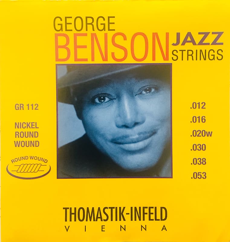 Thomastik Infeld GR112 George Benson Round Wound Guitar Strings gauges 12-53 image 1