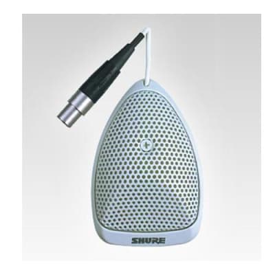Shure MX391 Wired, Surface Mounted, Omnidirectional Boundary Microphone image 1