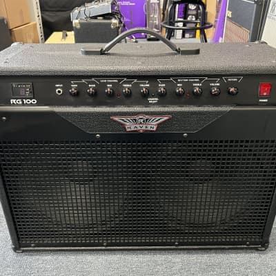 Raven RG100 2x12" Solid State Guitar Combo Amplifier  High Gain Monster image 2