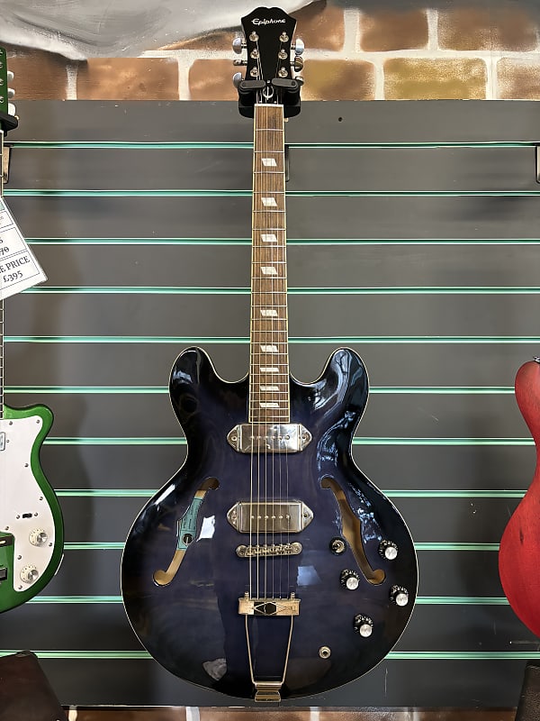 Epiphone Gary Clark Jr. Signature Blak and Blu Casino | Reverb