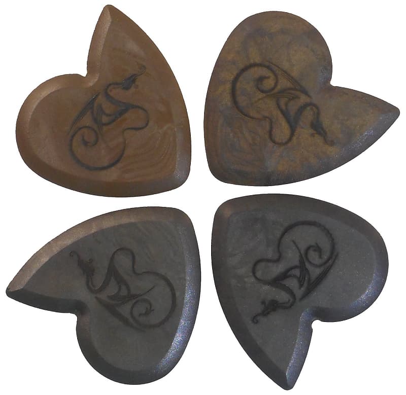 Best Guitar Pick for Shredding - Dragon's Heart Guitar Picks