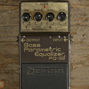Boss PQ-3B Bass Parametric Equalizer
