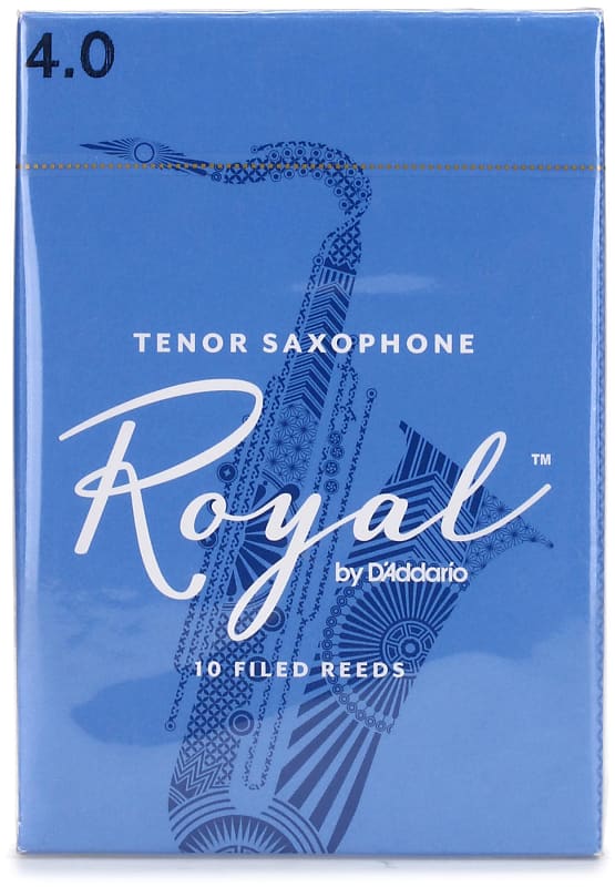 D'Addario RKB1040 - Royal Tenor Saxophone Reeds - 4.0 (10-pack) image 1