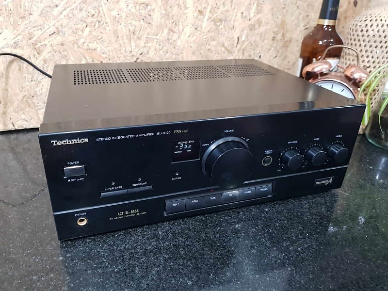 Technics SU-X120 Stereo Integrated Amplifier 1990