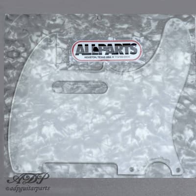 Telecaster USA 1ply 5H Clear Acrylic Telecaster Pickguard image 2