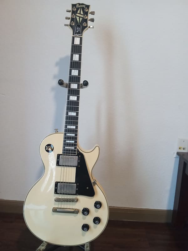 Burny Les Paul Custom MIJ 1988 - White