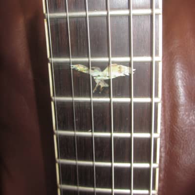 Used Lefty RWG Raven West Sold Body Electric Guitar w/ Floyd Rose Tremelo/Bridge  - Walnut/Maple image 8