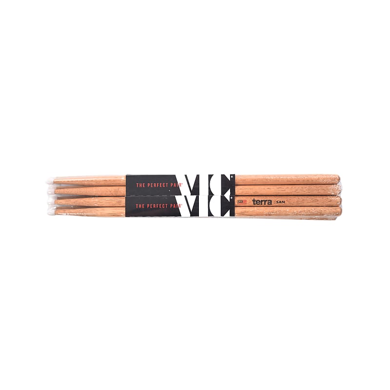 Vic Firth American Classic 5ATN Terra Nylon Tip Drum Sticks (3 Pair Bundle + 1 Free) image 1