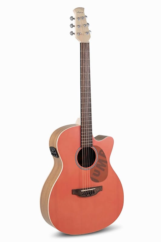 Ovation Applause Jump 6-String Acoustic/Electric Guitar - Peach image 1