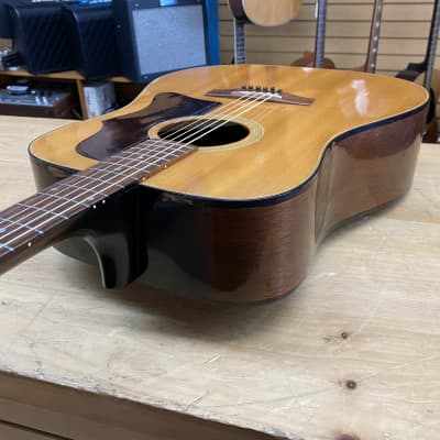 Vintage 1976 Gibson J-55 Natural Acoustic Guitar Made in USA