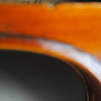 Old beautiful French violin F. Barbe 1886 VIDEO in perfect playing condition image 14