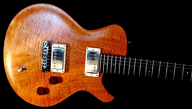 Barron Wesley Alpha 2011 Natural Finish.  Very High Quality Handmade Guitar. Few Built.  Very Rare. image 1
