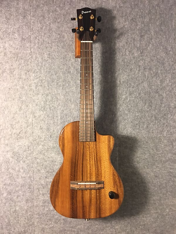 Pono TE-D Tenor Thinbody Electric with Case 2019 natural gloss