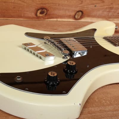 GUILD S60 Rare Vintage SOLID BODY Aged White Mahogany Orig Case + Manual 03430 image 7