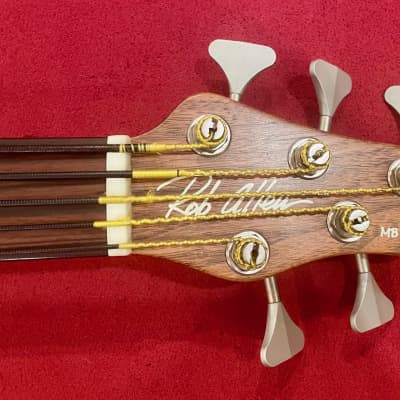 Rob Allen MB-2 5-String Semi Hollow Fretless Bass Guitar image 3
