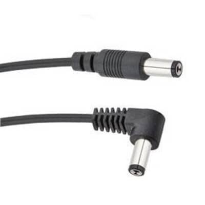 Voodoo Lab PPBAR-RS24 Pedal Power Cable 2.1mm Barrel (Regular Polarity, Angled to Straight, 61cm) for sale
