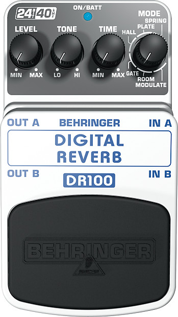 Behringer Dr100 Digital Reverb | Reverb