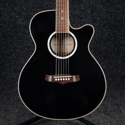 Tanglewood TSF CE BK Electro-Acoustic Guitar - Black - 2nd