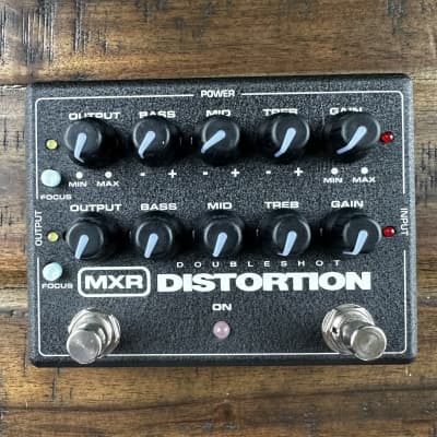 MXR Doubleshot Distortion - Black for sale