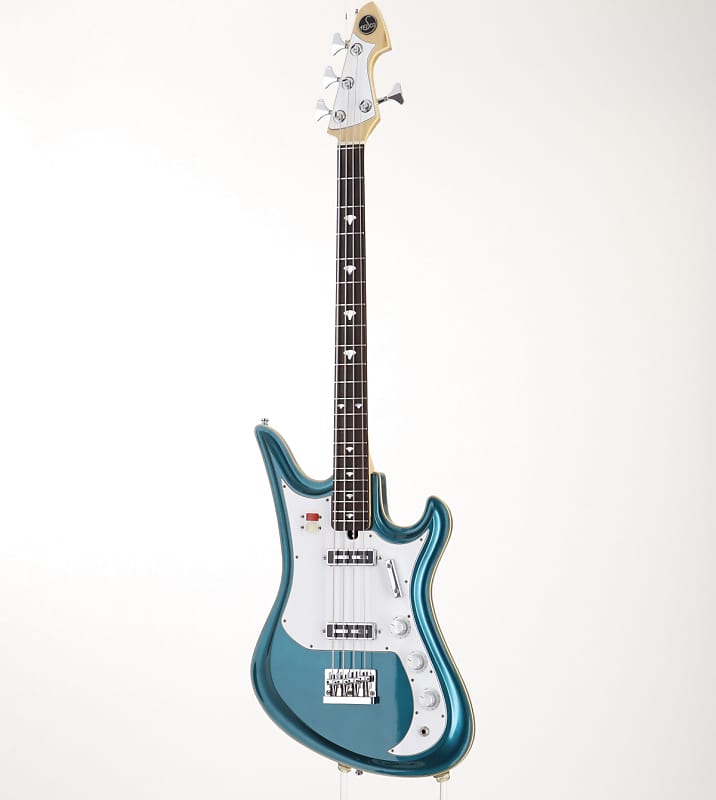 2000 Teisco SPB-200 Spectrum Bass Metallic Red > Guitars