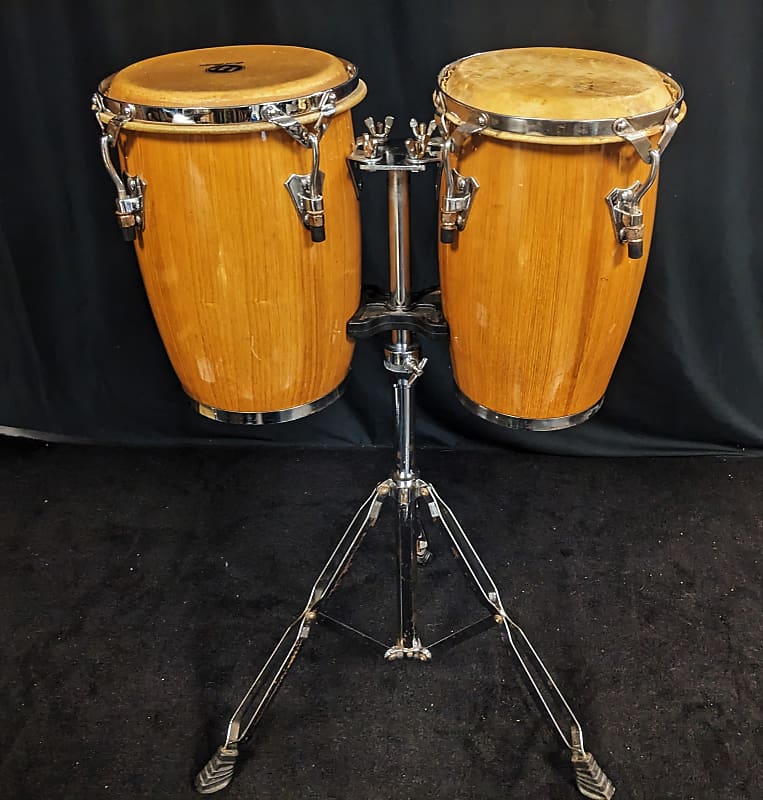 Mini Congas with Stand Reverb
