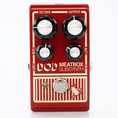 DOD Meatbox Reissue Rev 1 Octaver & Sub Synth Effect Pedal Not Working #52938 image 2