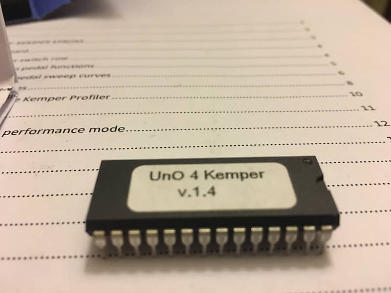 UnO 4 Kemper chip for Behringer FCB1010