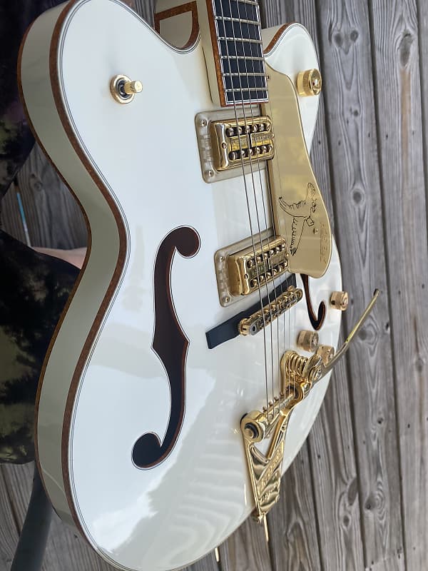 Gretsch G6139T-CBDC White Falcon Double Cutaway Center Block 2013 - 2018 |  Reverb