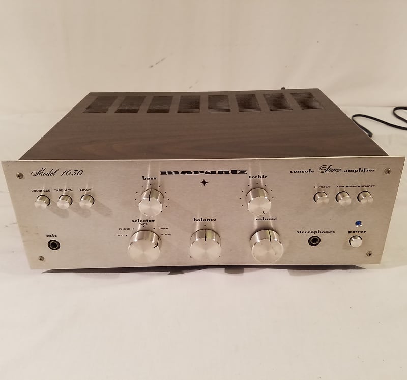 Marantz Model 1030 15-Watt Stereo Solid-State Integrated Amplifier image 1
