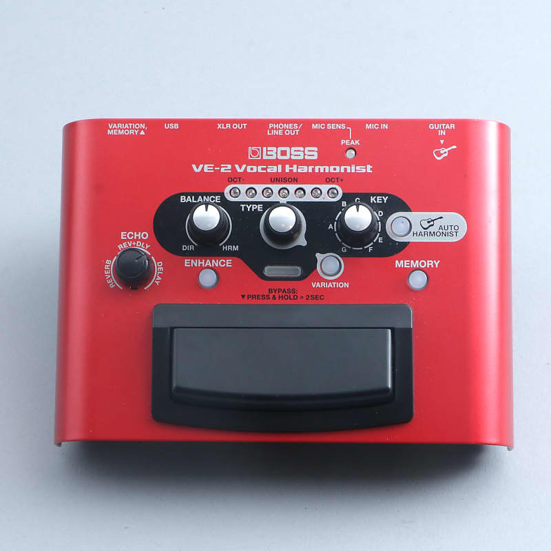 Boss VE-2 Vocal Harmonist | Effects Pedal | Salão Musical - Musical Hall