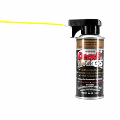 Hosa G5S-6 - CAIG DeoxIT GOLD - Contact Enhancer / 5% Spray - 5 oz image 2
