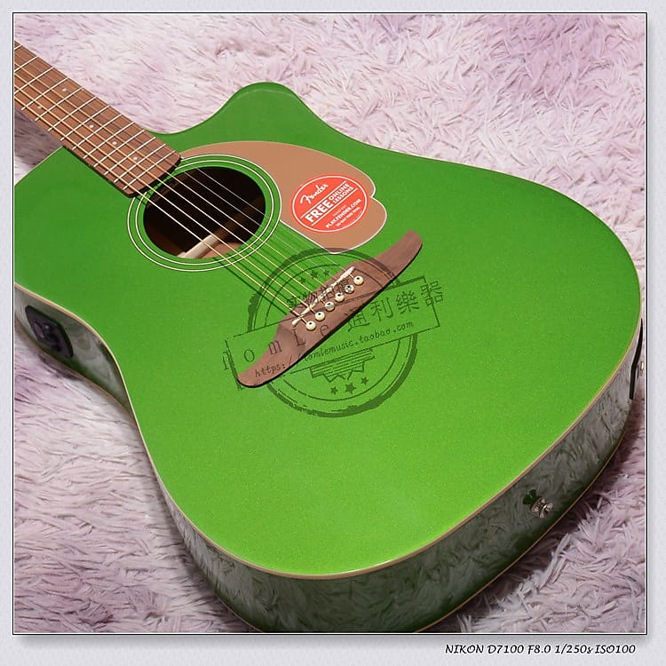 Fender Redondo Player green | Reverb