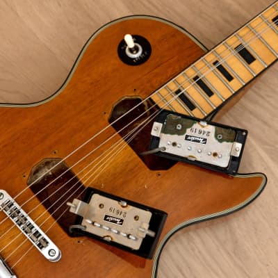 1974 Greco EG650N Vintage Guitar, Mahogany w/ Maple Board & Maxon U-1000 Humbuckers, Japan Fujigen image 16