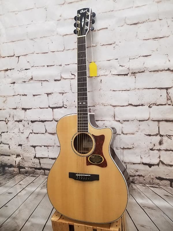 Cort GA5F-MD NAT Grand Regal Series Solid Spruce/Pau Ferro | Reverb