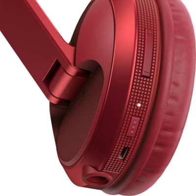 Pioneer HDJ-X5BT-R Over-ear Wireless DJ headphones w/ Bluetooth (RED) HDJ-X5BT image 5