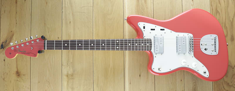 Fender Custom Shop Dealer Select CuNiFe Wide Range Jazzmaster NOS Fiesta Red Left Handed R125300 image 1