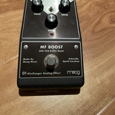 Reverb.com listing, price, conditions, and images for moog-minifooger-mf-boost