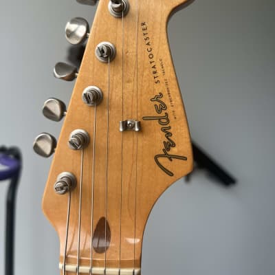 Fender American Vintage '57 Stratocaster 1990s - Relic Blue image 12