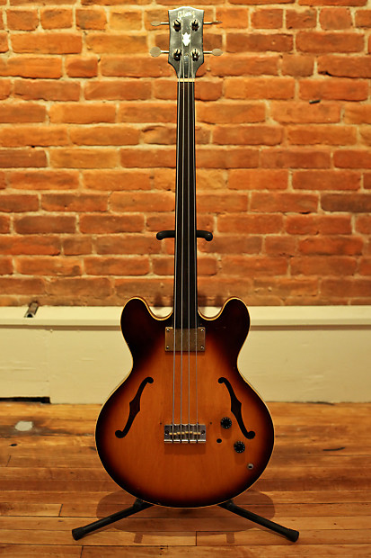 Gibson EB 2 Modified Fretless Bass 60 s Vintage